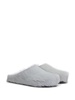 Grey Fussbett Sabot Calf Hair Mules