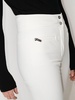 White Diana Straight-Leg Ski Trousers