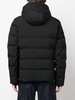 Black Berlioz Hooded Quilted Ski Jacket