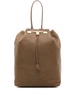 Brown 11 Leather Backpack