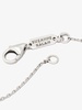 18K White Gold Shimmer Small Diamond Necklace