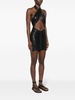 black Stallion halterneck mini dress