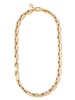 14K yellow gold small chain necklace