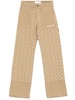 Moon Jacquard Twill trousers