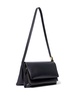 Black City Leather Cross Body Bag