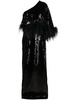 Black Alder Sequin-Embellished Gown