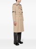 belt-detail trench coat