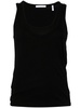 Black Convertible Lyocell Tank Top