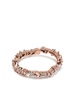 18K Rose Gold Classic Wavy Diamond Ring