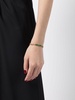 18K Yellow Gold New ID Emerald Bracelet