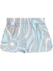 Iride-print shorts