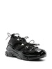 Black Tracker Cut-Out Sneakers