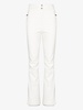 White Diana Straight-Leg Ski Trousers