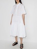 white Primrose organic-cotton shirt dress