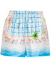 Blue Le Plongeon Shorts