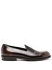 FF-embossed patent leather loafers