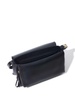 Black City Leather Cross Body Bag