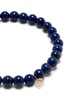 14K yellow gold Hamsa lapis lazuli and diamond bracelet