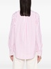 Polo-Pony-motif striped shirt