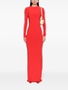 Red Jersey Maxi Dress