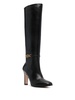 Black Whitney 90 Leather Boots