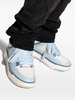 MA-1 panelled leather sneakers