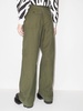 low-rise wide leg cotton trousers