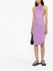 purple Emma halterneck dress