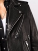 leather biker jacket