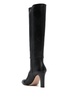 Black Whitney 90 Leather Boots