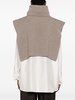 brown Eppie cashmere collar