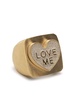 14K yellow gold Love Me ring