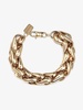 14K yellow gold large link bracelet