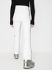 White Diana Straight-Leg Ski Trousers