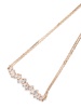 18K rose gold Willow Bar diamond bracelet