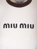 Miu Miu Logo-Printed Crewneck T-Shirt