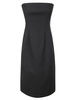 Sportmax Zip Detailed Strapless Dress