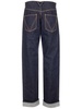 Bottega Veneta Turn-Up Hem Straight Leg Jeans