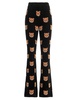 Moschino Teddy Bear Intarsia High Waist Trousers