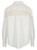 Valentino Sheer Panelled Shirt