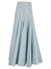 Sportmax Asymmetrical Pleated Midi Skirt