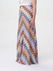 Missoni Long Flared Zigzag Skirt