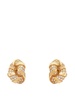 Lanvin Mélodie Embellished Logo Detailed Earrings