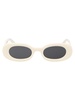 Off-White Amalfi Oval Frame Sunglasses