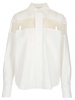 Valentino Sheer Panelled Shirt