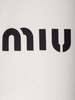 Miu Miu Logo-Printed Crewneck T-Shirt