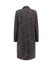 Michael Michael Kors Single Breasted Snake Jacquard Coat