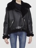 Saint Laurent Shearling Zipped Jacket