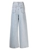 Self-Portrait Embellished Wide Leg Jeans