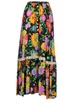 Gucci X Ken Scott Floral Printed Skirt